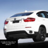 DIFFUSER ΕΜΠΡΟΣ ΠΙΣΩ ΓΙΑ BMW X6 E71 2008 2014 ΑΝΟΞΕΙΔΩΤΟ ΑΤΣΑΛΙ 2