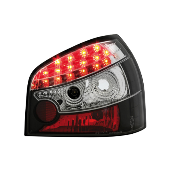 Dectane Φανάρια Πισινά για DECTANE Audi A3 8L 96-04 (Μαύρο-LED) LEX-DRA01LB