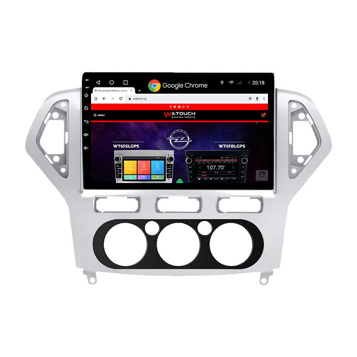 FORD MONDEO MULTIMEDIA OEM 2006 2014 10.1 ΑΦΗΣ IPS ANDROID 10 232GB CARPLAY ANDROID AUTO GPS NAVI RADIO DSP WiFi WETOUCH WT12FD07GPS 10