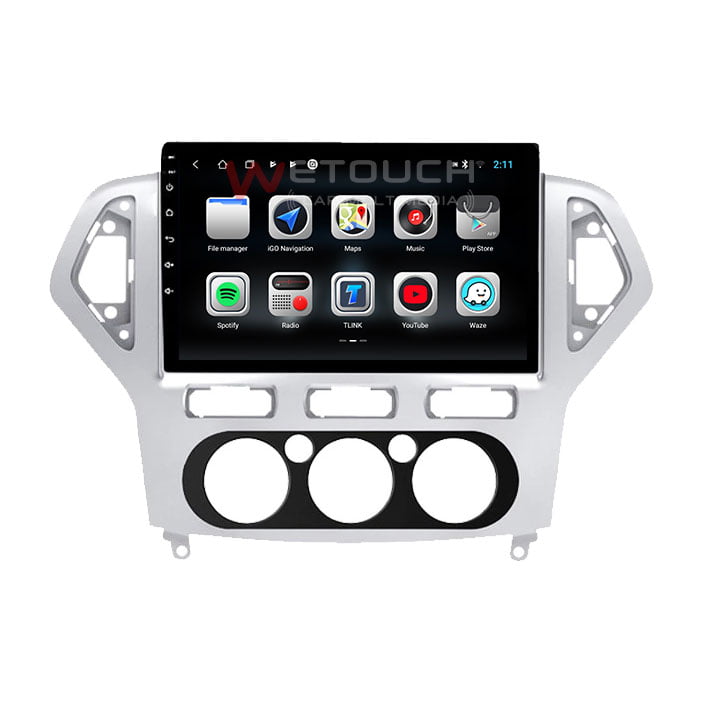 FORD MONDEO MULTIMEDIA OEM 2006 2014 10.1 ΑΦΗΣ IPS ANDROID 10 232GB CARPLAY ANDROID AUTO GPS NAVI RADIO DSP WiFi WETOUCH WT12FD07GPS 2