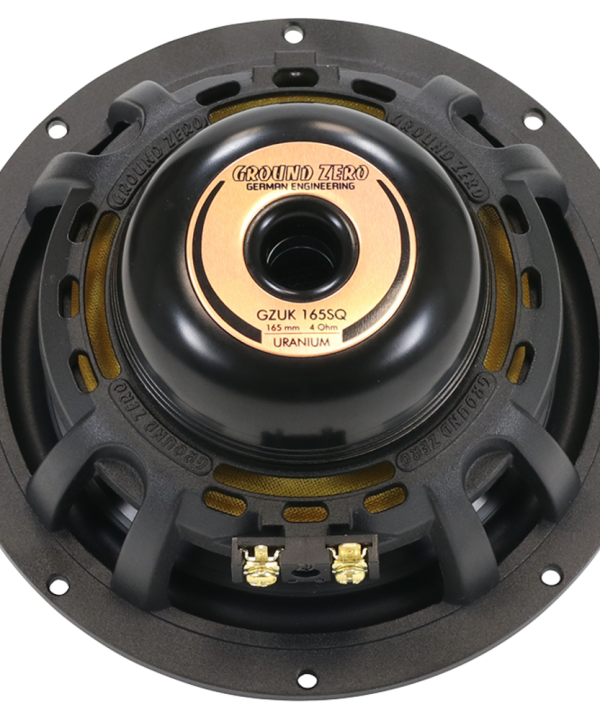 165 mm / 6.5″ sound quality midwoofer