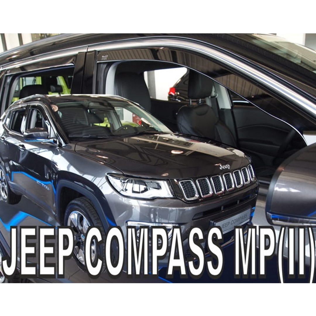 Heko JEEP COMPASS MP 5D 2017 ΣΕΤ ΑΝΕΜΟΘΡΑΥΣΤΕΣ 4 ΤΕΜ. ΑΝΕΜ.SET19131