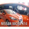 Heko NISSAN MICRA K14 5D 2017 ΑΝΕΜΟΘΡΑΥΣΤΕΣ ΣΕΤ 4 ΤΕΜ ΑΝΕΜ.SET24297