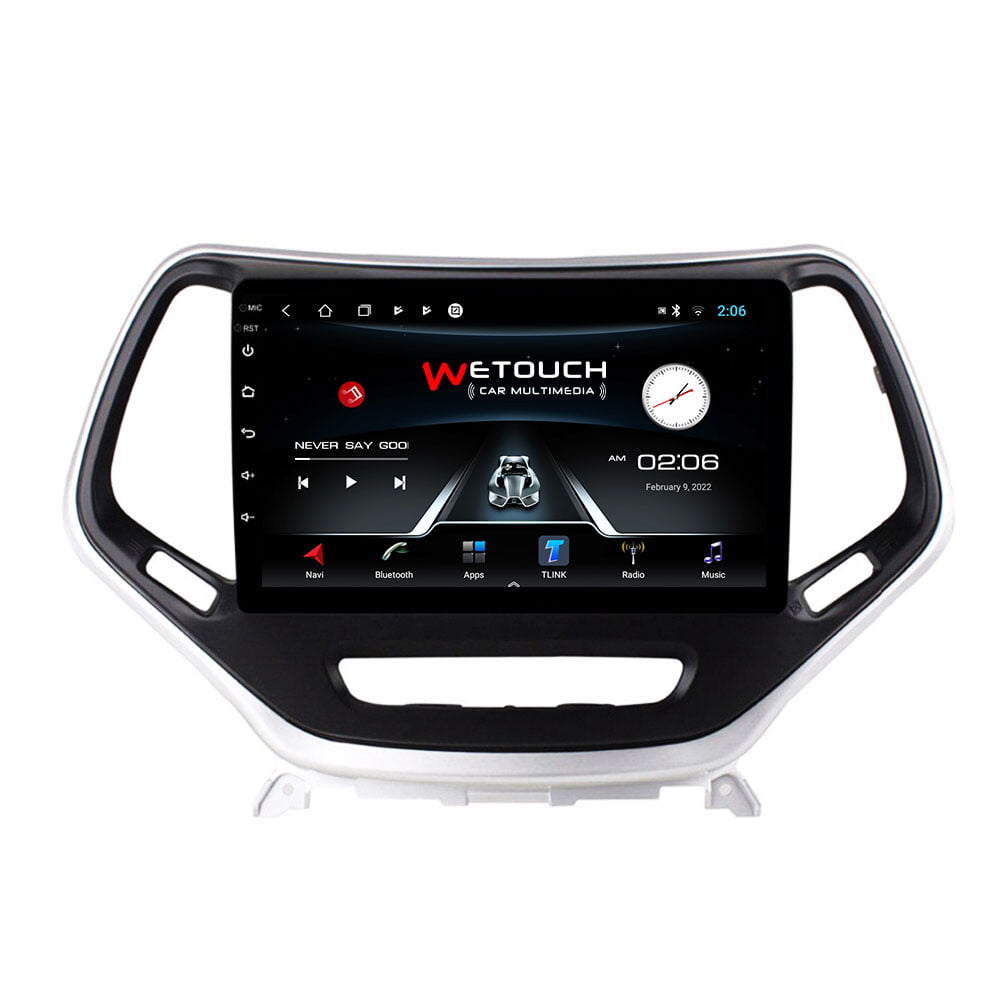 JEEP CHEROKEE MULTIMEDIA OEM 2016 10.1 IPS ANDROID 10 232GB CARPLAY ANDROID AUTO GPS DSP WiFi WETOUCH WT12JP01GPS