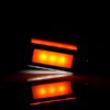LED ΦΑΝΟΣ WAS ΤΡΙΠΛΗΣ ΛΕΙΤΟΥΡΓΙΑΣ KOKKINO ΛΕΥΚΟ ΠΟΡΤΟΚΑΛΙ 1224V 9LED 1