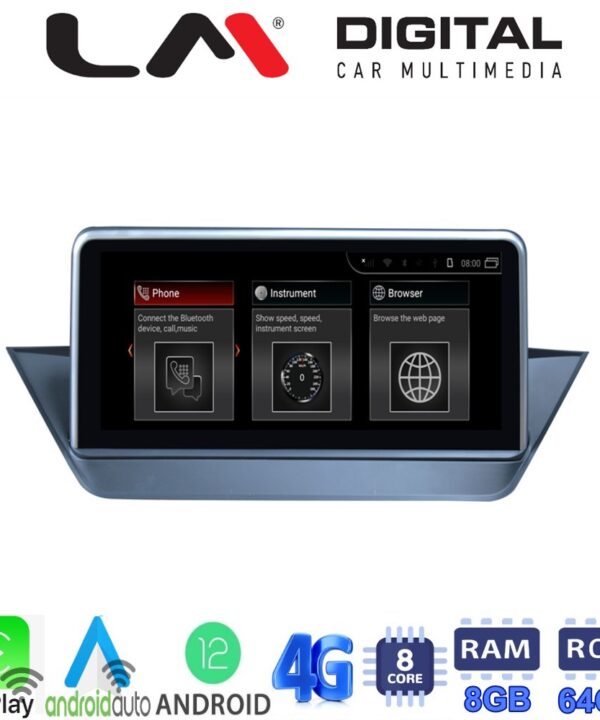 Kimpiris - LM Digital - LM G219P109 Οθόνη OEM Multimedia Αυτοκινήτου για BMW X1 (E84) 2009 > 2014 (CarPlay/AndroidAuto/BT/GPS/WIFI/GPRS)