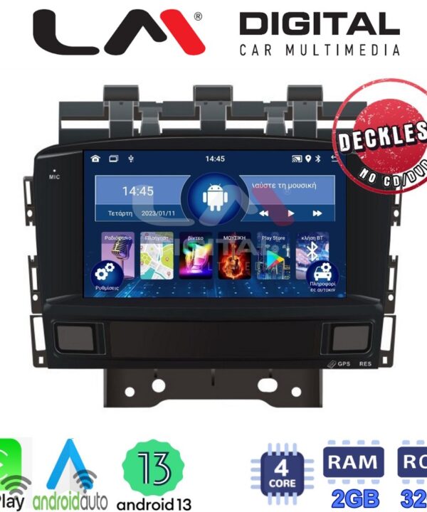 Kimpiris - LM Digital - LM N4072 GPS Οθόνη OEM Multimedia Αυτοκινήτου για OPEL ASTRA J  2011 > 2015 (CarPlay/AndroidAuto/BT/GPS/WIFI)