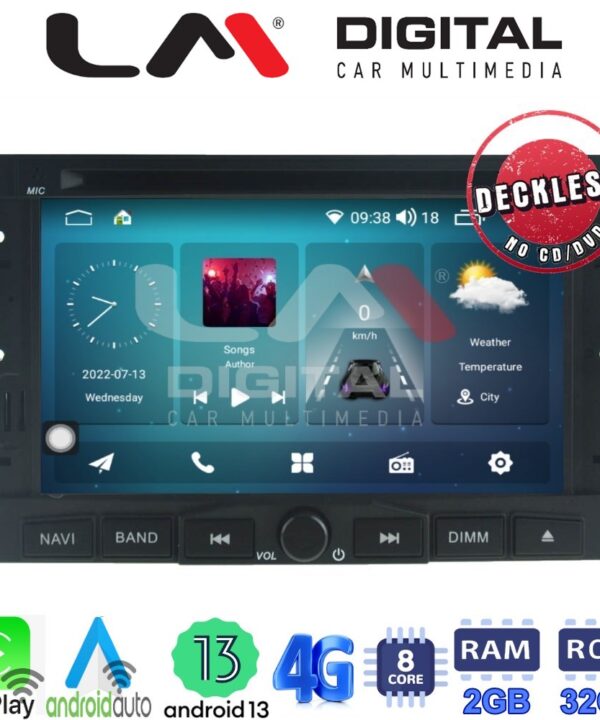 Kimpiris - LM Digital - LM R8323 GPS Οθόνη OEM Multimedia Αυτοκινήτου για Berlingo PG3008 PG5008 (CarPlay/AndroidAuto/BT/GPS/WIFI/GPRS)