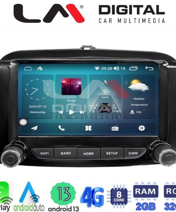Kimpiris - LM Digital - LM R8500 GPS Οθόνη OEM Multimedia Αυτοκινήτου για Fiat 500X 2014 > 2018 (CarPlay/AndroidAuto/BT/GPS/WIFI/GPRS)