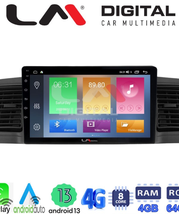 Kimpiris - LM Digital - LM ZC8010B GPS Οθόνη OEM Multimedia Αυτοκινήτου για Toyota Corolla 2000-2007 (CarPlay/AndroidAuto/BT/GPS/WIFI/GPRS)