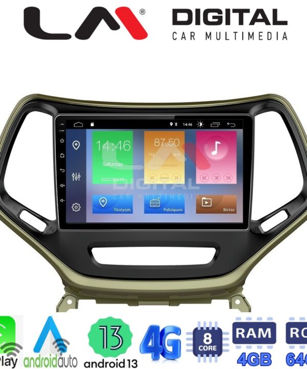 Kimpiris - LM Digital - LM ZC8119 GPS Οθόνη OEM Multimedia Αυτοκινήτου για JEEP CHEROKEE 2014>  (CarPlay/AndroidAuto/BT/GPS/WIFI/GPRS)