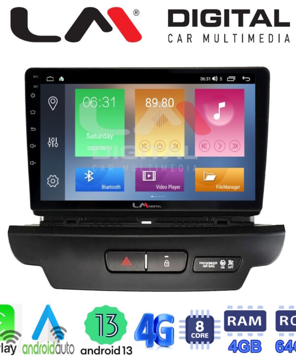Kimpiris - LM Digital - LM ZC8125 GPS Οθόνη OEM Multimedia Αυτοκινήτου για Kia CEED 2018 > 2022 (CarPlay/AndroidAuto/BT/GPS/WIFI/GPRS)