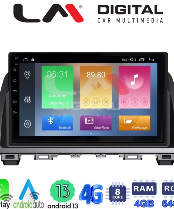 Kimpiris - LM Digital - LM ZC8212 GPS Οθόνη OEM Multimedia Αυτοκινήτου για Mazda 6 2013 > 2017 (CarPlay/AndroidAuto/BT/GPS/WIFI/GPRS)