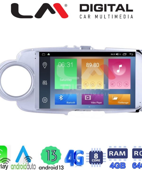 Kimpiris - LM Digital - LM ZC8254 GPS Οθόνη OEM Multimedia Αυτοκινήτου για Toyota Yaris 2012 > 2015