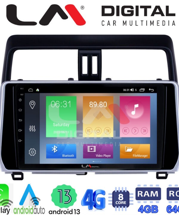 Kimpiris - LM Digital - LM ZC8400 GPS Οθόνη OEM Multimedia Αυτοκινήτου για Toytota Land Cruiser 2019> (CarPlay/AndroidAuto/BT/GPS/WIFI/GPRS)