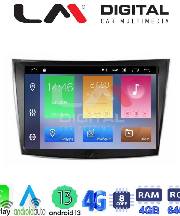 Kimpiris - LM Digital - LM ZC8433 GPS Οθόνη OEM Multimedia Αυτοκινήτου για SsangYong Tivoli - XVL 2015 > 2019  (CarPlay/AndroidAuto/BT/GPS/WIFI/GPRS)