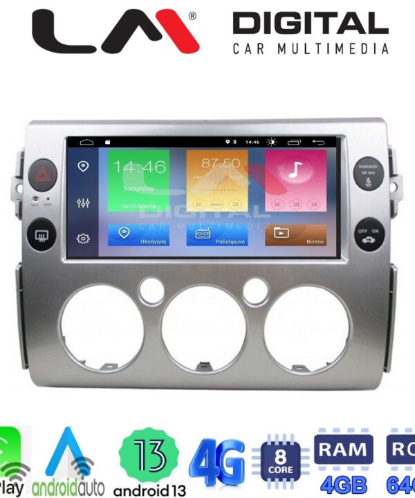 Kimpiris - LM Digital - LM ZC8563 GPS Οθόνη OEM Multimedia Αυτοκινήτου για TOYOTA  FJ CRUISER 2014>   (CarPlay/AndroidAuto/BT/GPS/WIFI/GPRS)