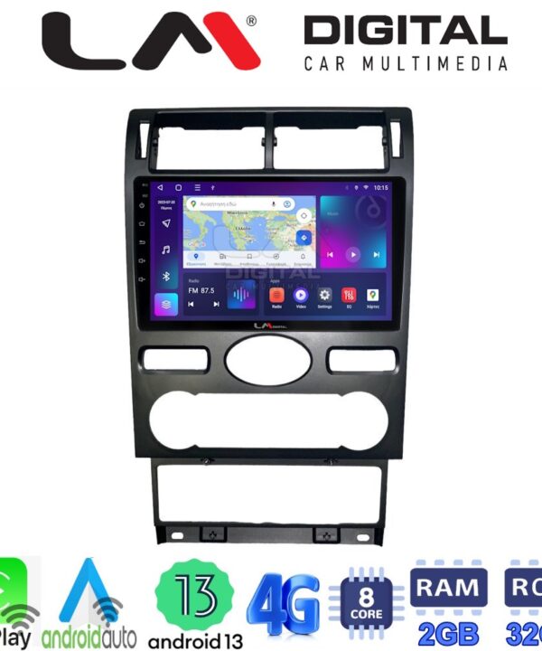 Kimpiris - LM Digital - LM ZE8104 GPS Οθόνη OEM Multimedia Αυτοκινήτου για Ford Mondeo 2003 > 2006 (CarPlay/AndroidAuto/BT/GPS/WIFI/GPRS)