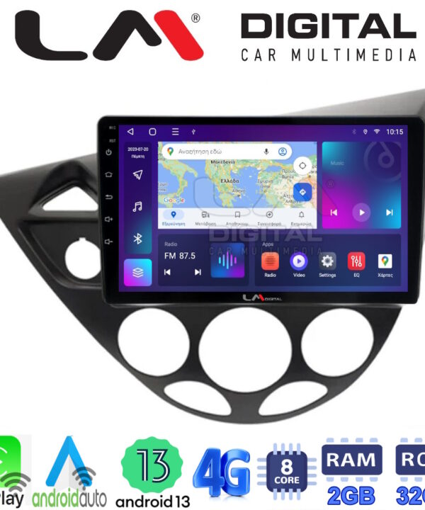 Kimpiris - LM Digital - LM ZE8236 GPS Οθόνη OEM Multimedia Αυτοκινήτου για Ford Focus 1998 > 2004 (CarPlay/AndroidAuto/BT/GPS/WIFI/GPRS)