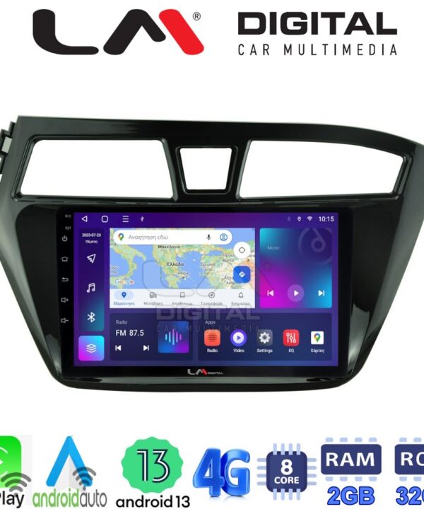 Kimpiris - LM Digital - LM ZE8517 GPS Οθόνη OEM Multimedia Αυτοκινήτου για Hyundai i20 2015> (CarPlay/AndroidAuto/BT/GPS/WIFI/GPRS)