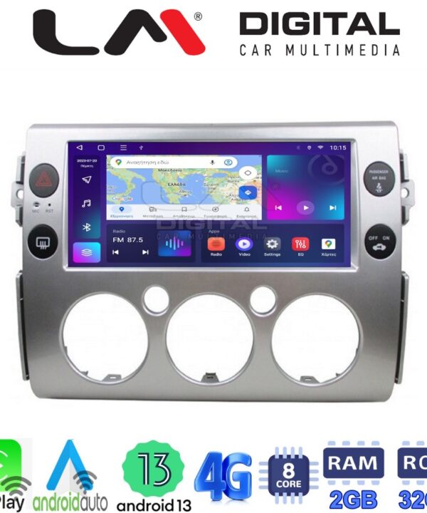 Kimpiris - LM Digital - LM ZE8563 GPS Οθόνη OEM Multimedia Αυτοκινήτου για TOYOTA  FJ CRUISER 2014>   (CarPlay/AndroidAuto/BT/GPS/WIFI/GPRS)