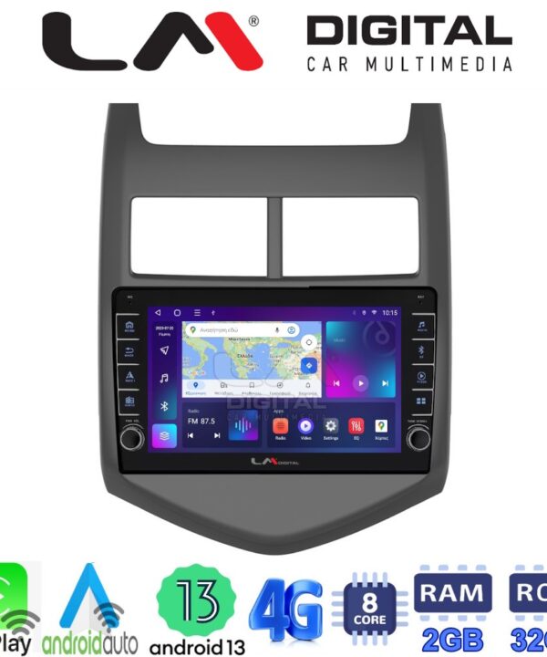 Kimpiris - LM Digital - LM ZG8107 GPS Οθόνη OEM Multimedia Αυτοκινήτου για CHEVROLET AVEO 2012> (CarPlay/AndroidAuto/BT/GPS/WIFI/GPRS)