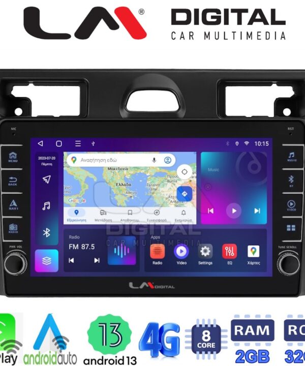 Kimpiris - LM Digital - LM ZG8140B GPS Οθόνη OEM Multimedia Αυτοκινήτου για Ford Fiesta 2006 -> 2008 (CarPlay/AndroidAuto/BT/GPS/WIFI/GPRS)
