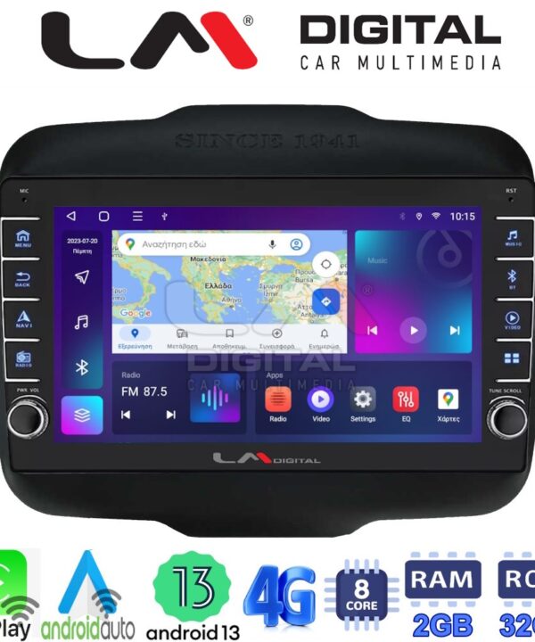 Kimpiris - LM Digital - LM ZG8273 GPS Οθόνη OEM Multimedia Αυτοκινήτου για Jeep Gran Cherokee 2014 > (CarPlay/AndroidAuto/BT/GPS/WIFI/GPRS)