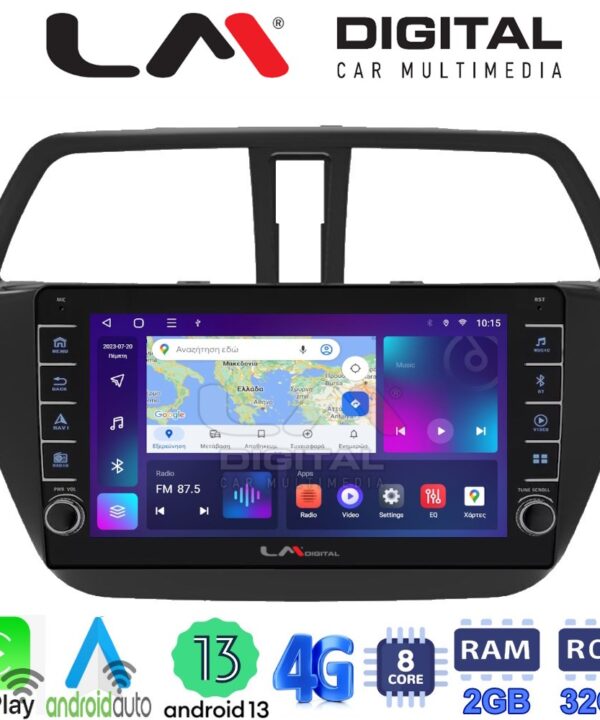 Kimpiris - LM Digital - LM ZG8337 GPS Οθόνη OEM Multimedia Αυτοκινήτου για SUZUKI SX4 SCROSS 2014> (CarPlay/AndroidAuto/BT/GPS/WIFI/GPRS)
