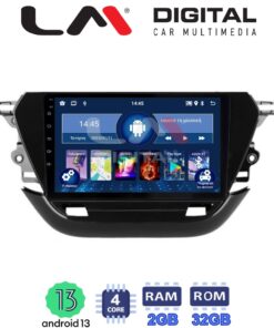 kimpiris_LM Digital - LM ZL4523 GPS Οθόνη OEM Multimedia Αυτοκινήτου για Opel Corsa F 2021 > (BT/GPS/WIFI/GPRS)