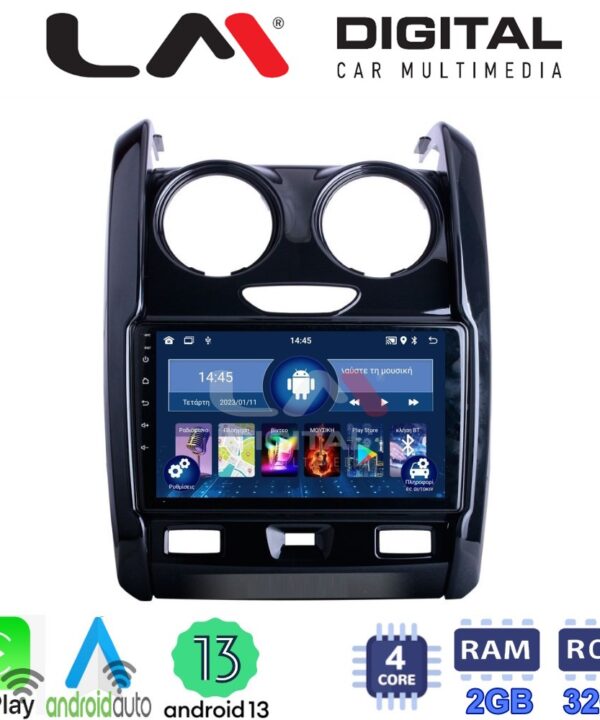 Kimpiris - LM Digital - LM ZN4158 GPS Οθόνη OEM Multimedia Αυτοκινήτου για DACIA DUSTER 2013>2019 (CarPlay/AndroidAuto/BT/GPS/WIFI/GPRS)
