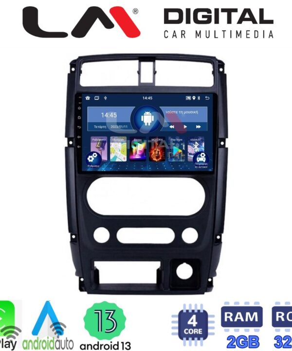 Kimpiris - LM Digital - LM ZN4186 GPS Οθόνη OEM Multimedia Αυτοκινήτου για SUZUKI JIMNY 2007 > 2018   (CarPlay/AndroidAuto/BT/GPS/WIFI/GPRS)