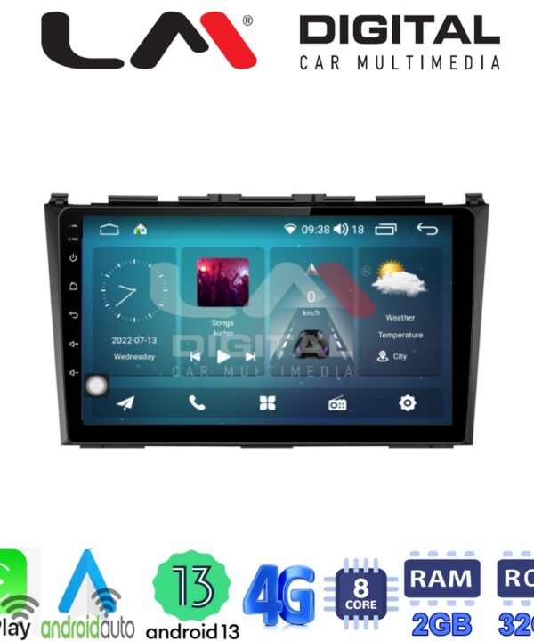 Kimpiris - LM Digital - LM ZR8009 GPS Οθόνη OEM Multimedia Αυτοκινήτου για HONDA CRV 2005>2012 (CarPlay/AndroidAuto/BT/GPS/WIFI/GPRS)