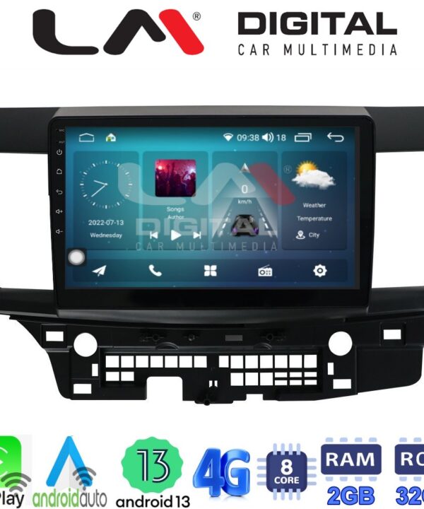 Kimpiris - LM Digital - LM ZR8037 GPS Οθόνη OEM Multimedia Αυτοκινήτου για MITSUBISHI LANCER 2008> (CarPlay/AndroidAuto/BT/GPS/WIFI/GPRS)