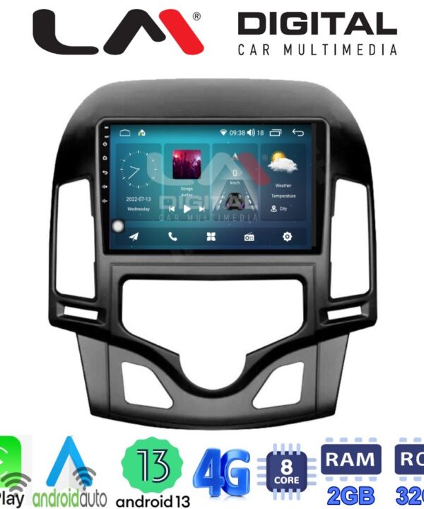 Kimpiris - LM Digital - LM ZR8043CL GPS Οθόνη OEM Multimedia Αυτοκινήτου για HYUNDAI i30 2007-2012  (CarPlay/AndroidAuto/BT/GPS/WIFI/GPRS)