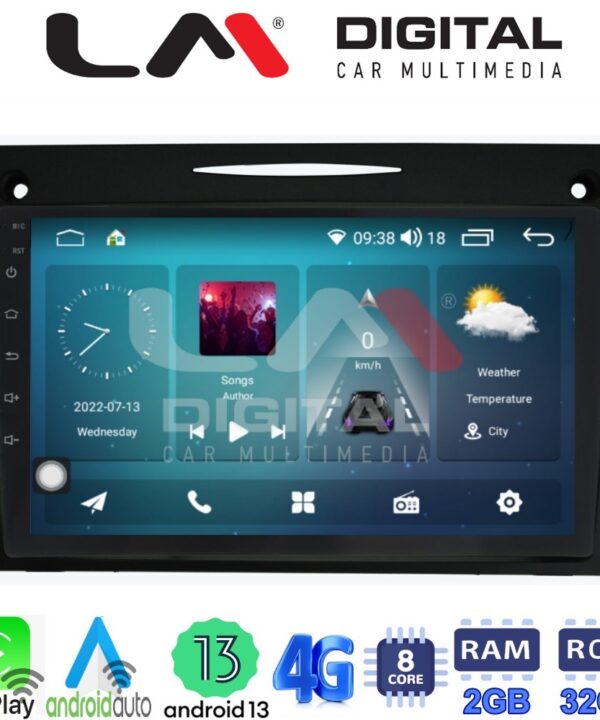 Kimpiris - LM Digital - LM ZR8096 GPS Οθόνη OEM Multimedia Αυτοκινήτου για Mercedes SLK (W171) (CarPlay/AndroidAuto/BT/GPS/WIFI/GPRS)