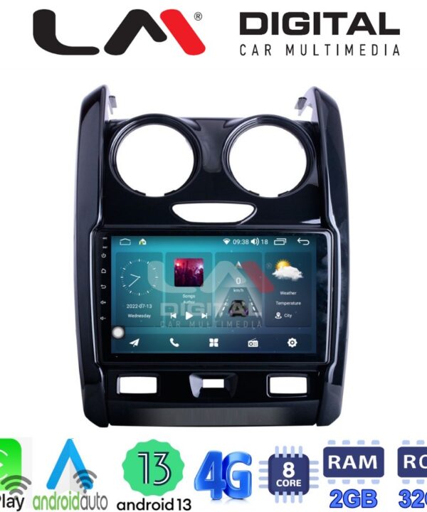 Kimpiris - LM Digital - LM ZR8158 GPS Οθόνη OEM Multimedia Αυτοκινήτου για DACIA DUSTER 2013>2019 (CarPlay/AndroidAuto/BT/GPS/WIFI/GPRS)