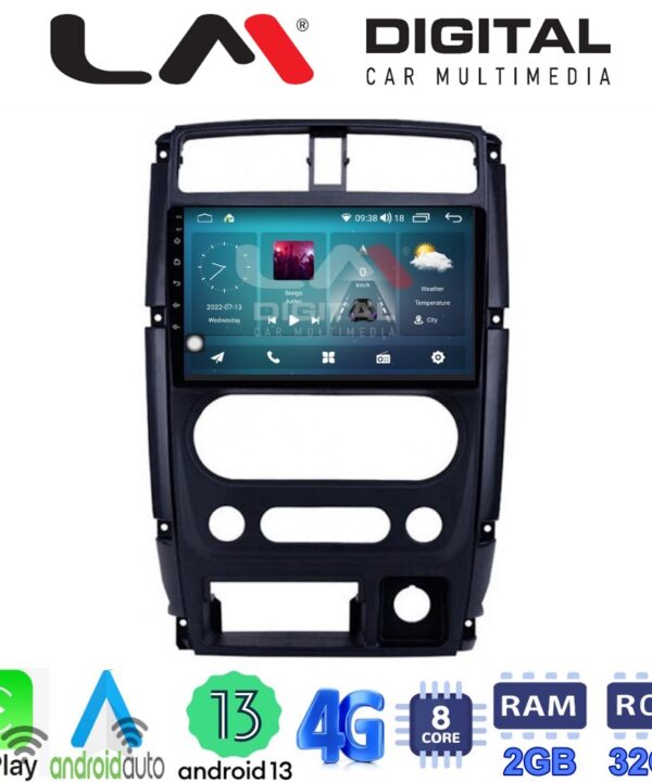 Kimpiris - LM Digital - LM ZR8186 GPS Οθόνη OEM Multimedia Αυτοκινήτου για SUZUKI JIMNY 2007 > 2018   (CarPlay/AndroidAuto/BT/GPS/WIFI/GPRS)