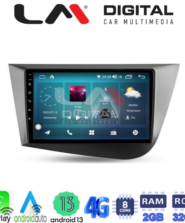 Kimpiris - LM Digital - LM ZR8217 GPS Οθόνη OEM Multimedia Αυτοκινήτου για Seat Leon 2005>2012 (CarPlay/AndroidAuto/BT/GPS/WIFI/GPRS)