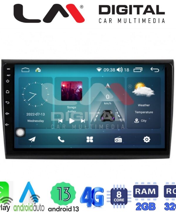 Kimpiris - LM Digital - LM ZR8250 GPS Οθόνη OEM Multimedia Αυτοκινήτου για Fiat Bravo 2007> (CarPlay/AndroidAuto/BT/GPS/WIFI/GPRS)