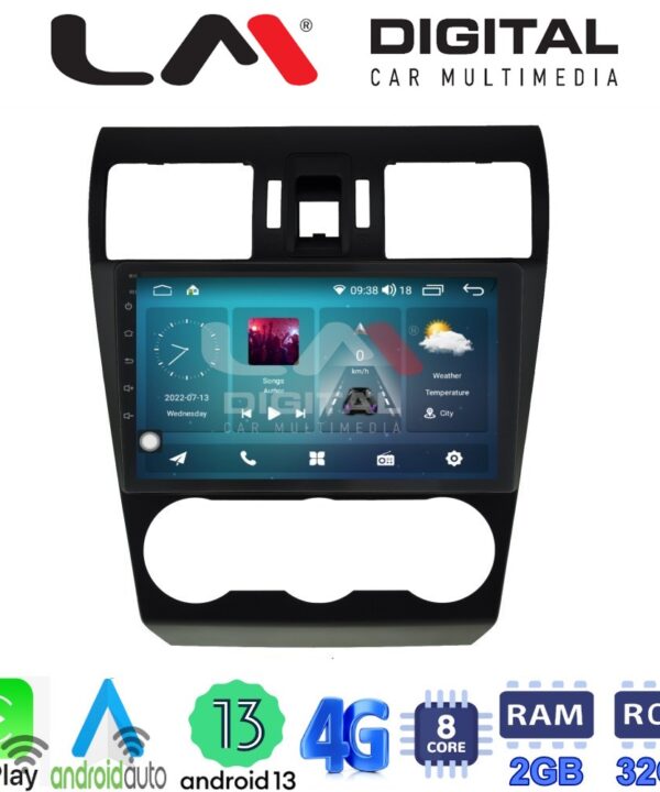 Kimpiris - LM Digital - LM ZR8262 GPS Οθόνη OEM Multimedia Αυτοκινήτου για SUBARU IMPREZA-FORESTER 2013> (CarPlay/AndroidAuto/BT/GPS/WIFI/GPRS)