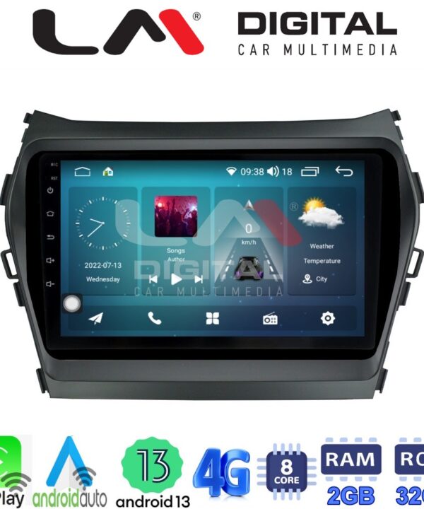 Kimpiris - LM Digital - LM ZR8309 GPS Οθόνη OEM Multimedia Αυτοκινήτου για HY SANTA FE 2013 > 2017