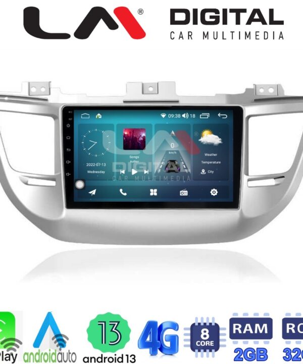 Kimpiris - LM Digital - LM ZR8361 GPS Οθόνη OEM Multimedia Αυτοκινήτου για Hyundai Tucson 2015 < 2019 (CarPlay/AndroidAuto/BT/GPS/WIFI/GPRS)
