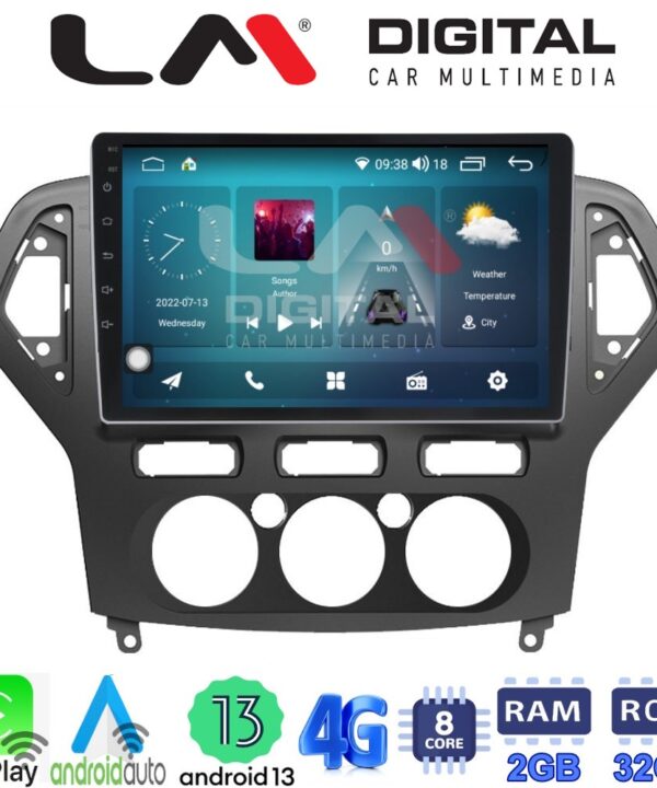 Kimpiris - LM Digital - LM ZR8367A GPS Οθόνη OEM Multimedia Αυτοκινήτου για FORD MONDEO 2007 > 2010 (CarPlay/AndroidAuto/BT/GPS/WIFI/GPRS)