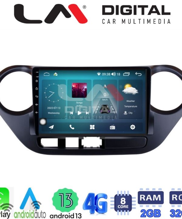 Kimpiris - LM Digital - LM ZR8406 GPS Οθόνη OEM Multimedia Αυτοκινήτου για Hyundai i10 2014> (CarPlay/AndroidAuto/BT/GPS/WIFI/GPRS)