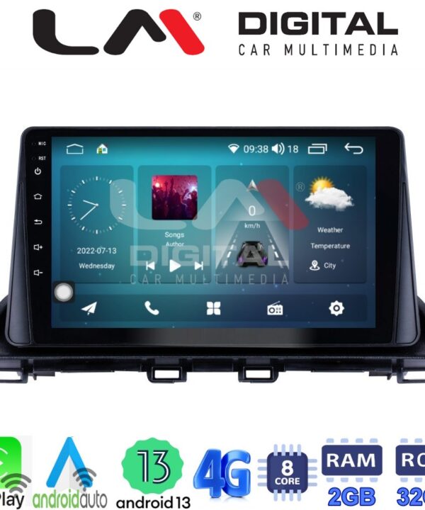 Kimpiris - LM Digital - LM ZR8441 GPS Οθόνη OEM Multimedia Αυτοκινήτου για Mazda CX4 2014 > (CarPlay/AndroidAuto/BT/GPS/WIFI/GPRS)