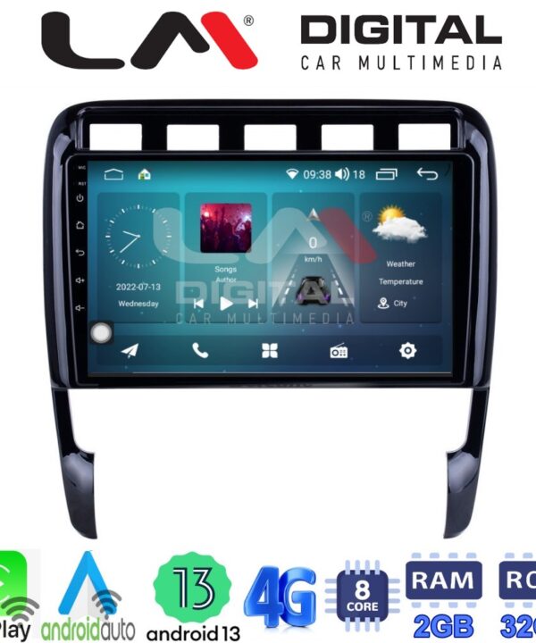 Kimpiris - LM Digital - LM ZR8443 GPS Οθόνη OEM Multimedia Αυτοκινήτου για PORSCHE CAYENNE 2002>2011 (CarPlay/AndroidAuto/BT/GPS/WIFI/GPRS)