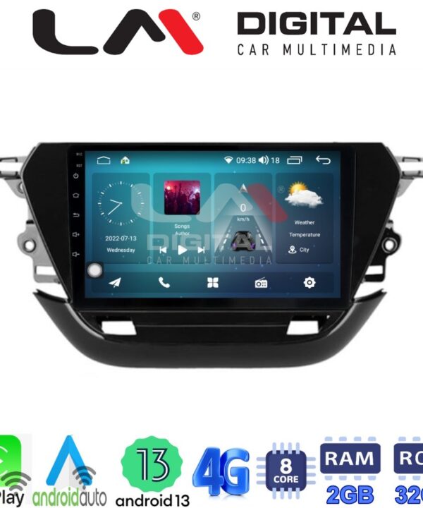 Kimpiris - LM Digital - LM ZR8523 GPS Οθόνη OEM Multimedia Αυτοκινήτου για Opel Corsa F 2021 > (CarPlay/AndroidAuto/BT/GPS/WIFI/GPRS)