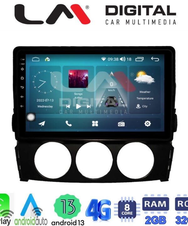 Kimpiris - LM Digital - LM ZR8530 GPS Οθόνη OEM Multimedia Αυτοκινήτου για Mazda MX5 2005 > 2015 (CarPlay/AndroidAuto/BT/GPS/WIFI/GPRS)