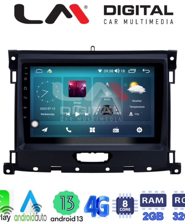 Kimpiris - LM Digital - LM ZR8575 GPS Οθόνη OEM Multimedia Αυτοκινήτου για FORD RANGER 2019 > (CarPlay/AndroidAuto/BT/GPS/WIFI/GPRS)